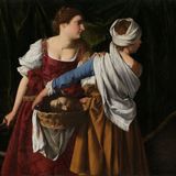 Orazio Gentileschi,  Judith et sa servante, 1608