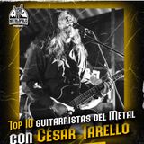 T14-Ep139: Top 10 guitarristas del metal con César Tarello