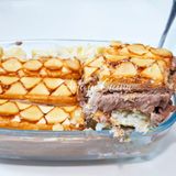 Semifreddo di sfogliatine al cioccolato