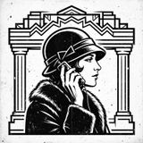 The Woman With a Cell Phone in 1928