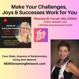 Make Your Challenges & Joys Successes Work for you-  Guest Rhonda M. Farrah