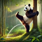 Why would a panda perform a handstand ?