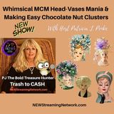 Whimsical MCM Head-Vases Mania and Making Easy Chocolate Nut Clusters