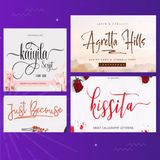 Inspiring Cursive Feminine Tattoo Fonts that Are Created to be Loved