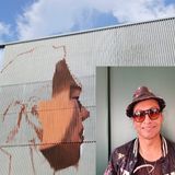 Il murale di Robert Vargas: 300 metri quadri per ispirare i giovani a seguire i sogni