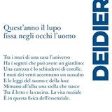 Roberto Deidier "Quest'anno il lupo fissa negli occhi l'uomo"