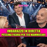 Teo Mammucari vuole cacciare un ospite in diretta a Domenica In: la reazione di Mara Venier è clamorosa