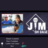 217 Roger & Kacy Clemens with Larry The Cable Guy