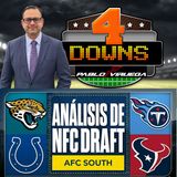 4DownsConViruega Análisis NFLDraft División SUR AFC
