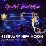 February New Moon Aquarius Stellium Guided Meditation