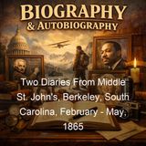 Two Diaries From Middle St John's Berkeley South Carolina February - May 1865 - Mary Rhodes Waring Henagan Susan R Jervey Charlotte St Juli…