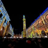 Accesi albero di Natale e videomapping in piazza dei Signori. E in Basilica ci sarà l’Olimpichetto