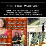 Sunday Soul Service-with-Host Alesha Brown Topic-Spiritual Warfare