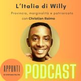 L'Italia di Willy tra provincia, marginalità e patriarcato - con Christian Raimo