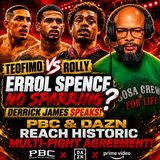 ☎️Spence Had NO Sparring for Crawford❓Derrick James Speaks❗️PBC & DAZN Joining Forces❓