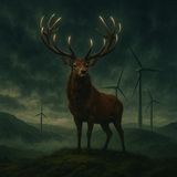 In the Scottish Highlands, red deer are growing mega-antlers.