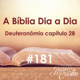 Curso Bíblico 181 - Deuteronômio Capítulo 28 - Bênçãos e maldições - Padre Juarez de Castro