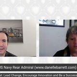 Danelle Barrett, US Navy Rear Admiral, Author Rock the Boat