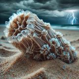 Do you think lightning only scorches sand?