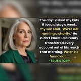 She Asked for a Week—He Refused, Then Found Her House Empty | True Story…