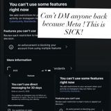 Meta LOCKED ME OUT OF MY DM’s for 30 Days!!!