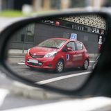 Mandat dla kursanta, który uczy się jeździć?