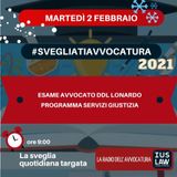 ESAME AVVOCATO DDL LONARDO – PROGRAMMA SERVIZI GIUSTIZIA – #SVEGLIATIAVVOCATURA