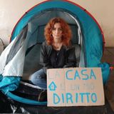 La tenda come tetto, la protesta degli universitari (di Federico Cristiani)