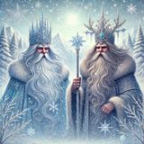 Koning Vorst en Koning Winter | Verhaaltjes Over Hebberigheid