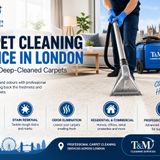 Carpet Cleaning Service in London for Fresh, Deep-Cleaned Carpets