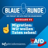 Migration: Wir wollen Taten sehen! | Die BLAUE RUNDE, Ausgabe 93/23 vom 15.11.2023