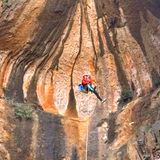 SIERRA DE GUARA OTOÑO POR MAYAYO De Huesca a los Barrancos Portiacha y Basender, Ferrata Canal del Palomo y mucho más