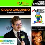 GIULIO GAUDIANO su VOCI.fm (Bilancio SETTIMANA DEL PODCAST 2026) - clicca play e ascolta l'intervista