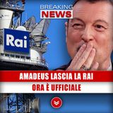 Ora È Ufficiale: Amadeus Lascia Definitivamente La Rai!