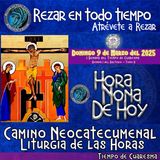 HORA NONA DE HOY DOMINGO 9 DE MARZO AÑO 2025, LITURGIA DE LAS HORAS  TIEMPO DE CUARESMA 