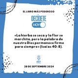 El libro más poderoso | Devocional de Jóvenes | 28 de septiembre 2024