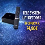 TELE System UP1 a 74€- decoder + Android TV