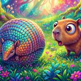 Pancernik zamienia się w kulkę! 🐾Część 11 | Bajka przygodowa do słuchania o kapibarach - audiobook dla dzieci -bajka dla dzieci na dobranoc