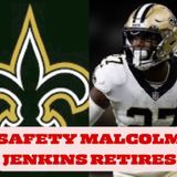 Saints safety Malcolm Jenkins announces retirement