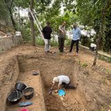 Hallan en Coria del Río una edificación de época romana altoimperial