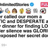My sister shamed Mom for finding love_ until I exposed her double life.