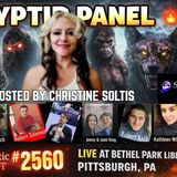 Cryptid Panel - Live From Pittsburgh PA - Christine Soltis - Typical Skeptic # 2560