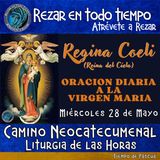 REGINA COELI (REINA DEL CIELO) DE HOY, MIERCOLES 28 DE MAYO ORACION A NUESTRA MADRE 🌹LA VIRGEN MARIA 🙏. 