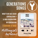 "I giovani d'oggi" [Generation Songs]
