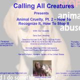Animal Cruelty Part 2 with Guests Kellye Pinkleton, Sara Dent, Michelle Kleckner, and Michael Duffey