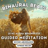 10 Hz Binaural Beats Guided Meditation for Abundance, Grounding, and Stress Relief