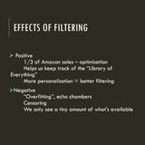 The Effects of Filtering