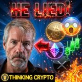 MICHAEL SAYLOR LIES ABOUT SELLIING BITCOIN! HUGE XRP, XLM, & CANTON NETWORK NEWS!