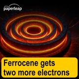 Ferrocene gets two more electrons