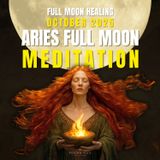 Aries Full Moon Meditation | Guided by the Moon & Chiron